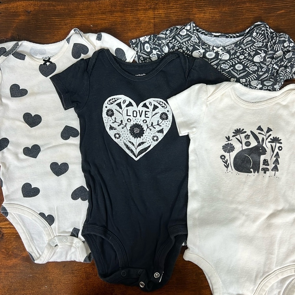 Baby Girl 9 Month Onesies